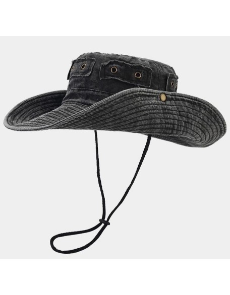 Retro Western Cowboy Sun-Protective Hat