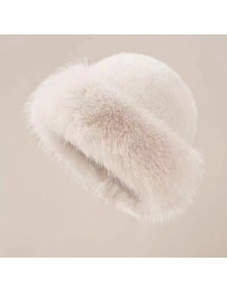 Winter Fleece Beanie with Ear Warmers for Cold Protection & Heat Retention