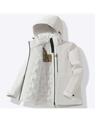 Windproof, Waterproof and Padded Hardshell Jacket