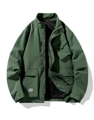 Fashionable Men's Cargo Jacket – Trendy, Casual & Outdoor Style