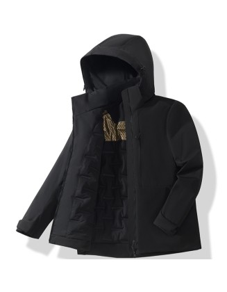 Windproof, Waterproof and Padded Hardshell Jacket