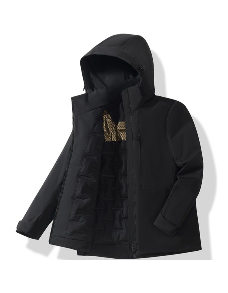 Windproof, Waterproof and Padded Hardshell Jacket