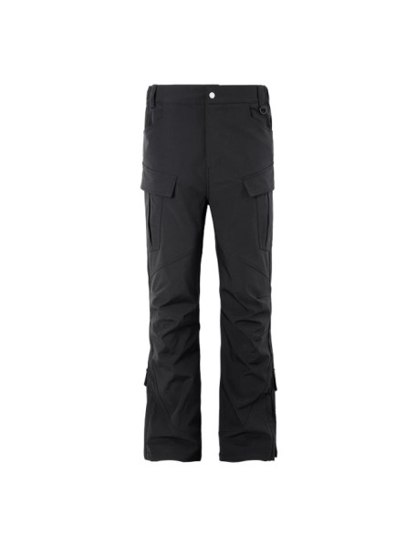 American Hunting-Style Eight-Pocket Functional Cargo Pants: Loose & Straight-Leg