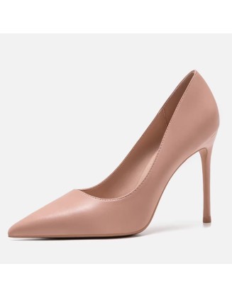 Professional Pointed-Toe High Heels with Unique Stylish Charm