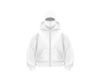 Uniquely Designed Double-Layer Hooded Zip-Up Sweatshirt Jacket