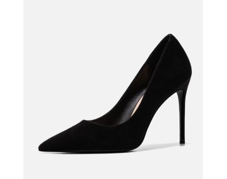 Professional Pointed-Toe High Heels with Unique Stylish Charm